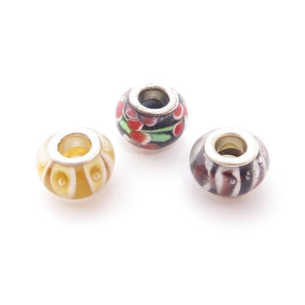 Murano Glass Bead Charms Bundle